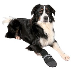Trixie Köpek Patiği Yumuşak 2 Adet L Golden Retriever Siyah - Thumbnail