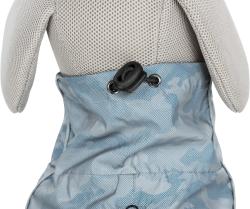 Trixie Köpek Yağmurluğu Fosforlu Reflektiv XS 30cm Gümüş Mavi - Thumbnail